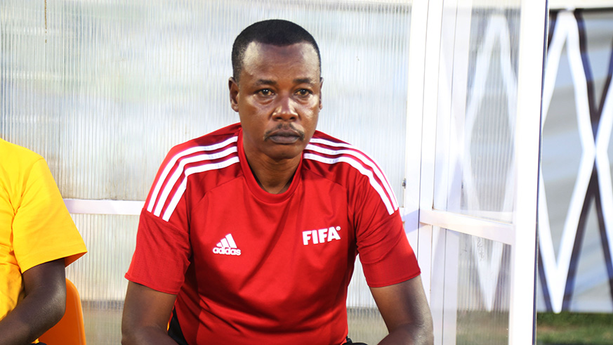 AS Muhanga head coach Abdul Mbarushimana has renewed his contract  till 2020 (Sam Ngendahimana)