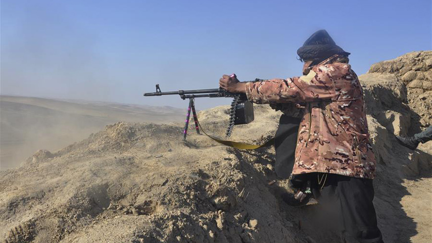 Afghan forces have stepped up operations against IS militants