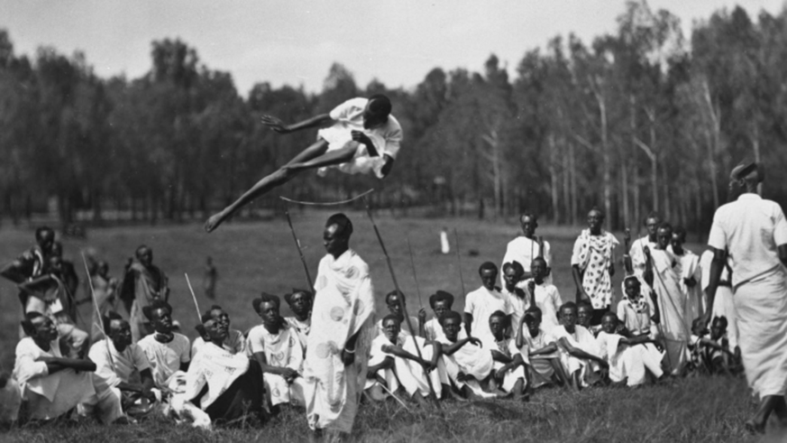 High jump was a famous activity.