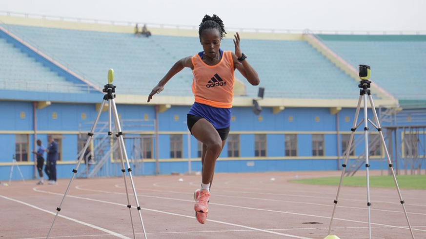 Patricipants kicked-off the course with a fitness test at Amahoro Stadium. Courtesy.
