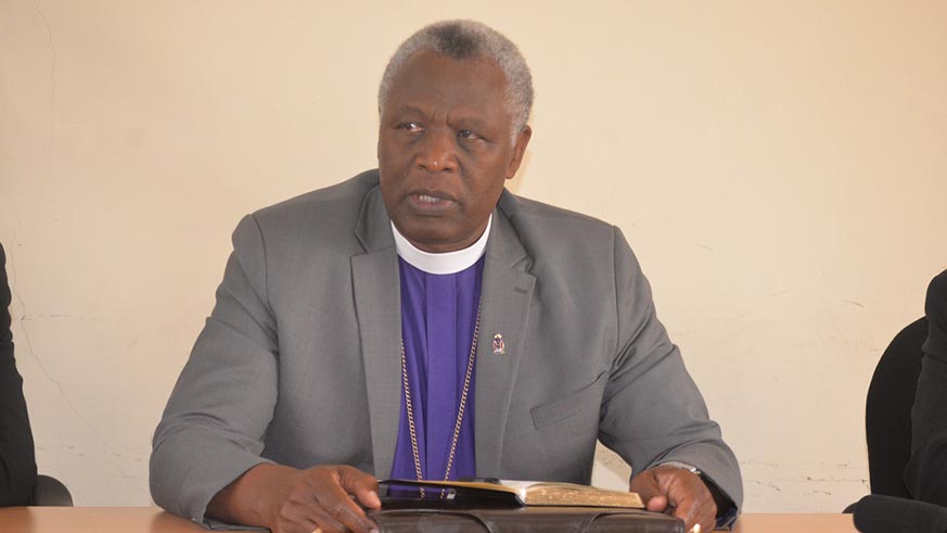 Archbishop of the Anglican Church, Dr Laurent Mbanda. File.
