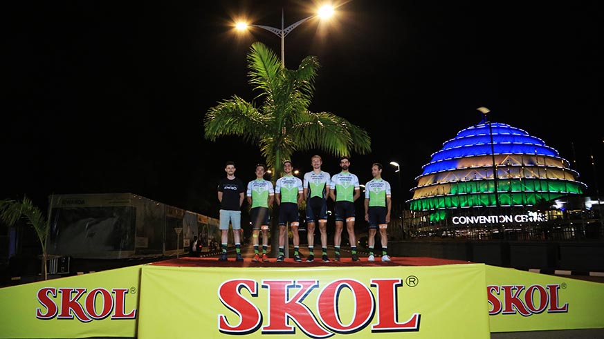 Marc Pro CIT riders during the presentation.