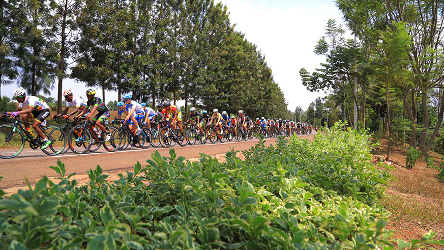 A total of 79 riders in the peloton