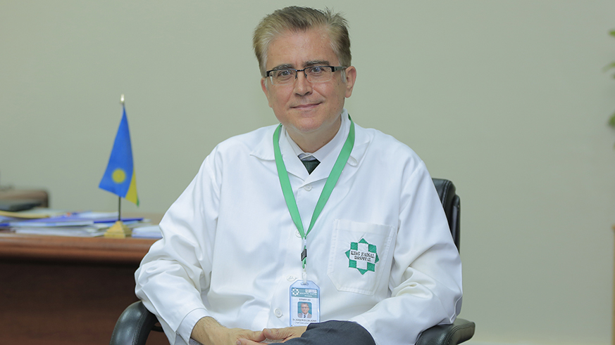 Dr Joaquin Bielsa, CEO of Oshen-King Faisal Hospital.
