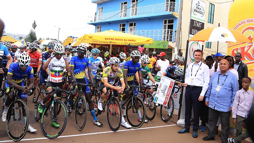 For the first time, UCI president officially launched Tour du Rwanda