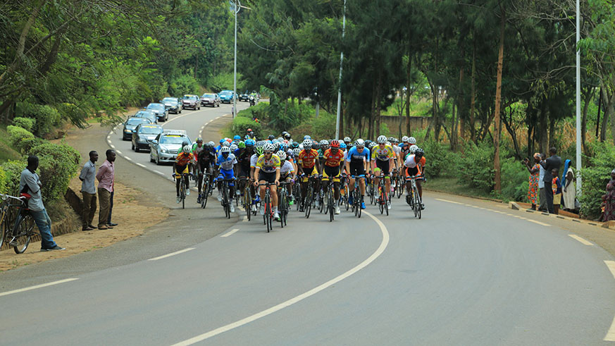 To finish Stage one , riders did 15 laps