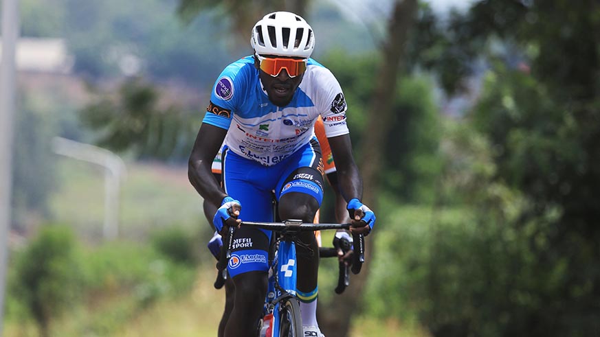 Two time Tour du Rwanda Champion Valens Ndayisenga finishes in the 5th position