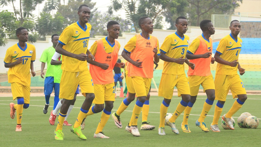 The U17 Amavubi Starlets have been drawn in Group A alongside hosts Tanzania, Burundi, Somalia and Sudan. They are seen here in a training session at Kigali Stadium last week. Courtesy.