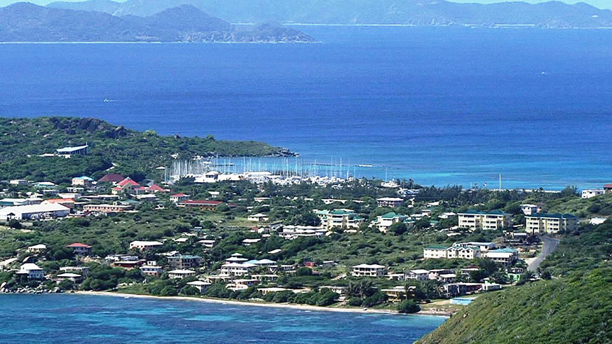 Spanish Town, the capital and the largest town in the parish of St. Catherine in Jamaica.  