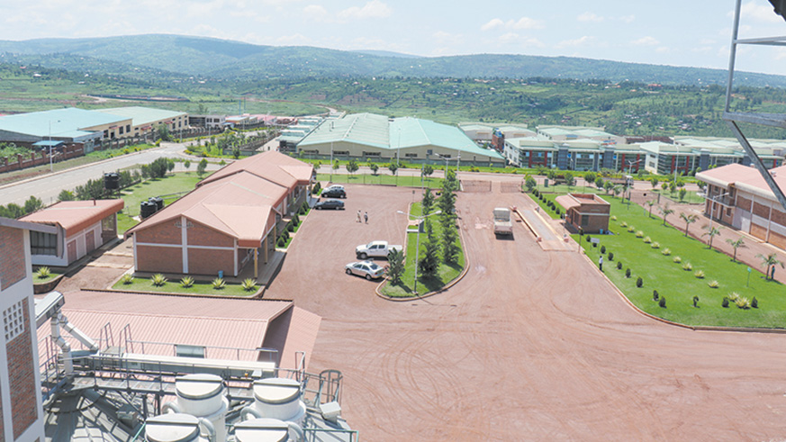 Part of the Special Economic Zone in Kigali. File photo.