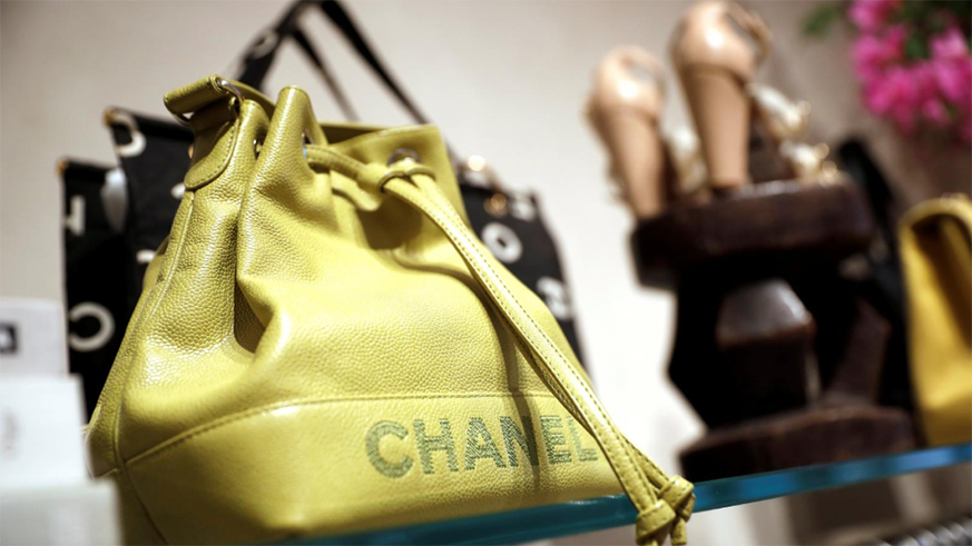 A Chanel handbag for sale is displayed at The RealReal shop, a seven-year-old online reseller of luxury items on consignment in the Soho section of Manhattan, in New York City, New York, U.S., May 18, 2018. Net.