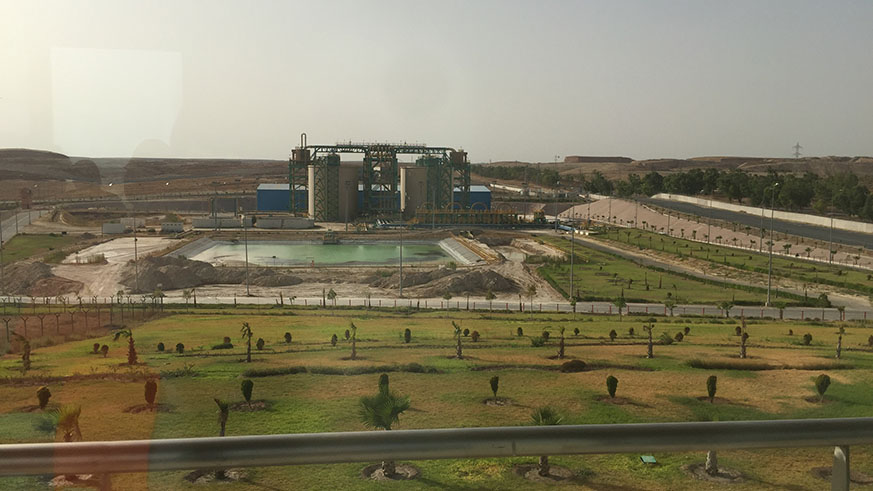Part of Khouribgaâ€™s phosphate washing sites. 