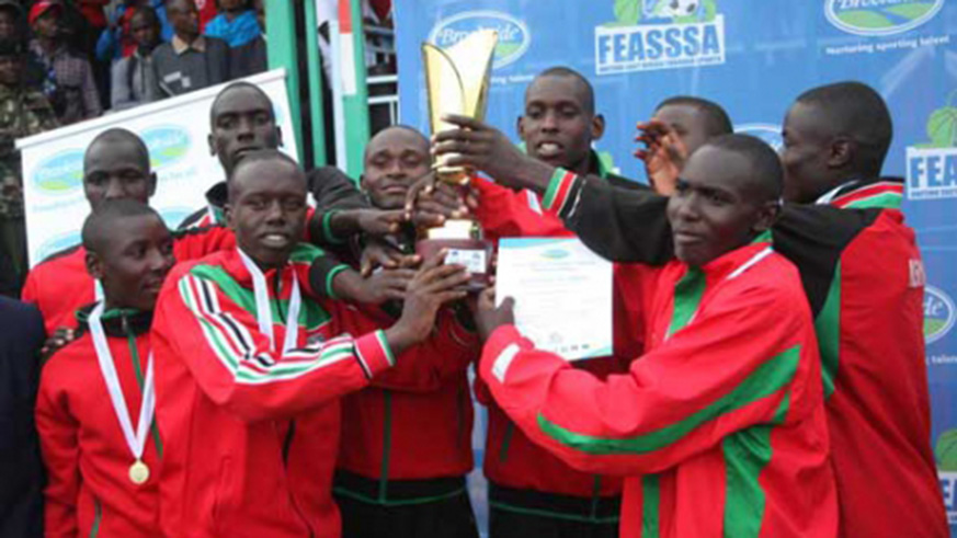Kenya have always been the dominant force in FEASSSA Games, which Rwandan teams seek to challenge this year. File photo.