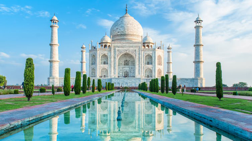 In happier times the Taj was a monument of renowned purity.. Net photo.