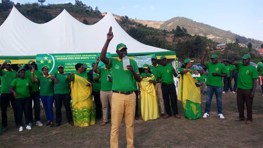 Guillaume Serge Nzabonimana is among 80 candidates put forward by the Liberal Party to contest in the upcoming parliamentary elections. Regis Umurengezi