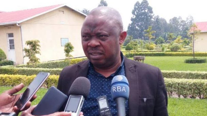 Justus Mugisha, president of the regional body that organises FEASSSA Games. File photo.