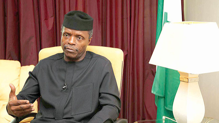 Nigeria Vice-President Yemi Osinbajo. Net photo.