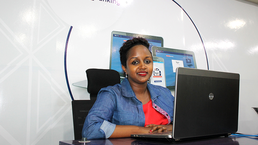 Prossie Kalisa, the head of marketing and communication at BPR.