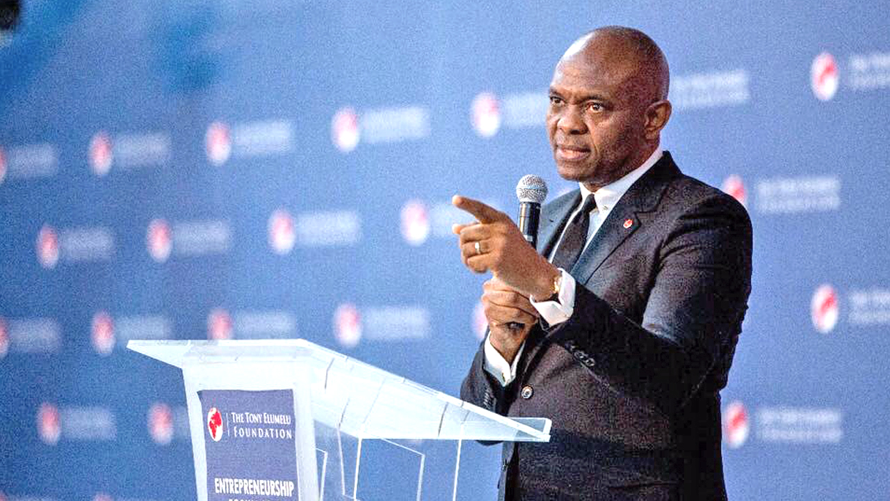 Tony Elumelu is a Nigerian billionaire and philanthropist. Courtesy