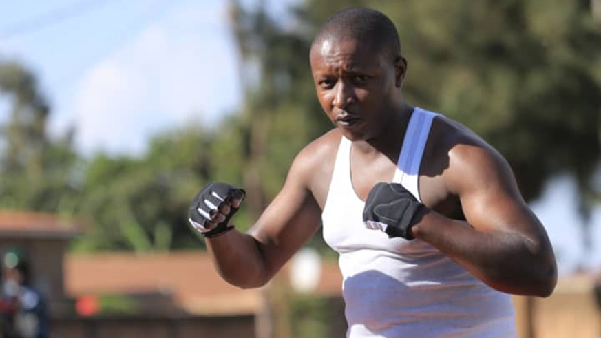 Theogene Twagiramungu is the president of Rwanda Kickboxing Club and the highest ranked kick-boxer in the country. File photo.