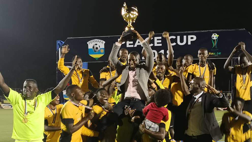 Mukura Victory Sports stunned Rayon Sports 3-1 on penalties to win Peace Cup on August 12 to land ticket to the 2019 CAF Confederation Cup. File photo.