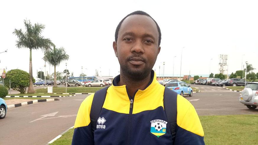 Vincent Mashami was unveiled on Monday as the new Amavubi head coach. He has summoned 32 players to start intensive preparations today ahead of the AFCON qualifier against Ivory Coast in Kigali on September  9. File photo.