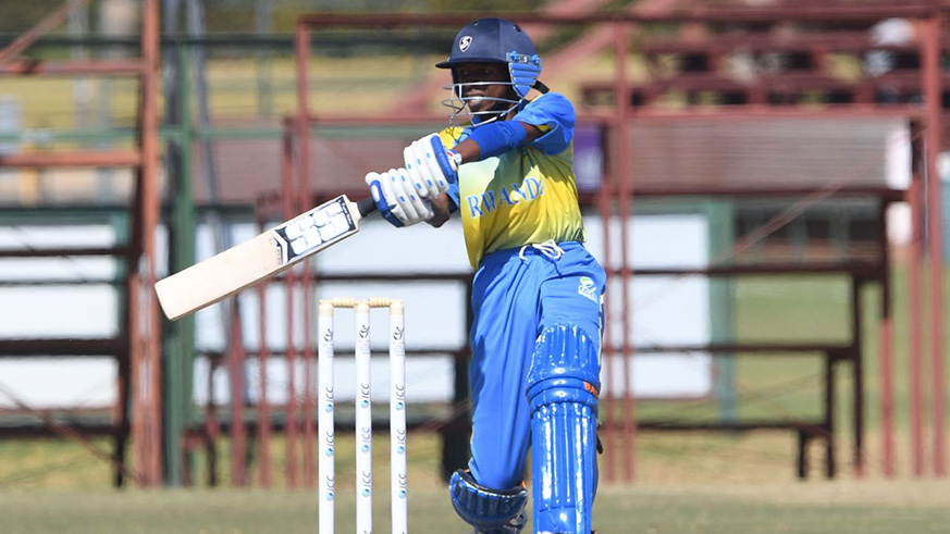 Skipper Didier Ndikubwimana has been in clinical form since Rwandau2019s first game, against Swaziland, last Sunday. Courtesy.