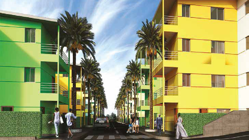 An artistic impression of the Ndera Affordable Housing Projet. Courtesy.