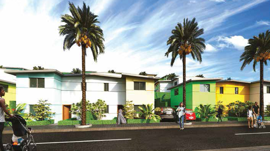 An artistic impression of the Ndera Affordable Housing Projet. Courtesy.