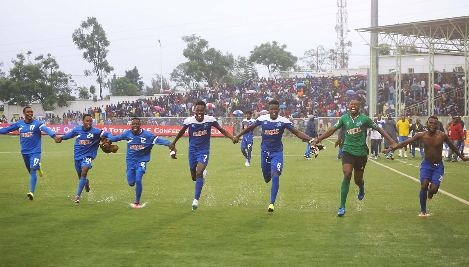 It was all about celebration as the Blues qualify for Quater finals