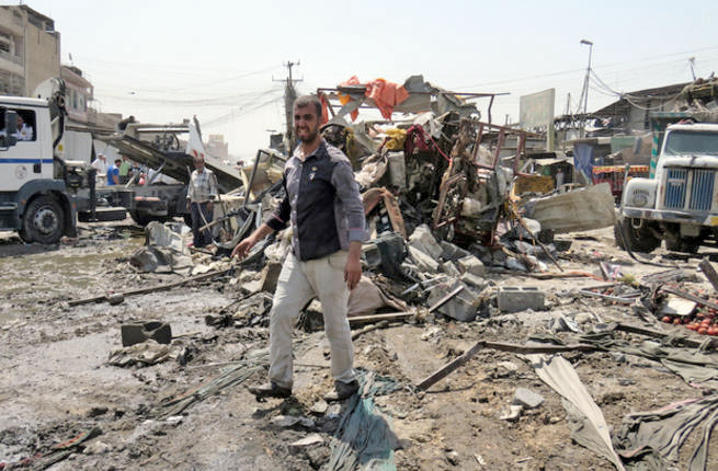 Eight people were reported dead in a suicide attack in the western Anbar province. Net photo.
