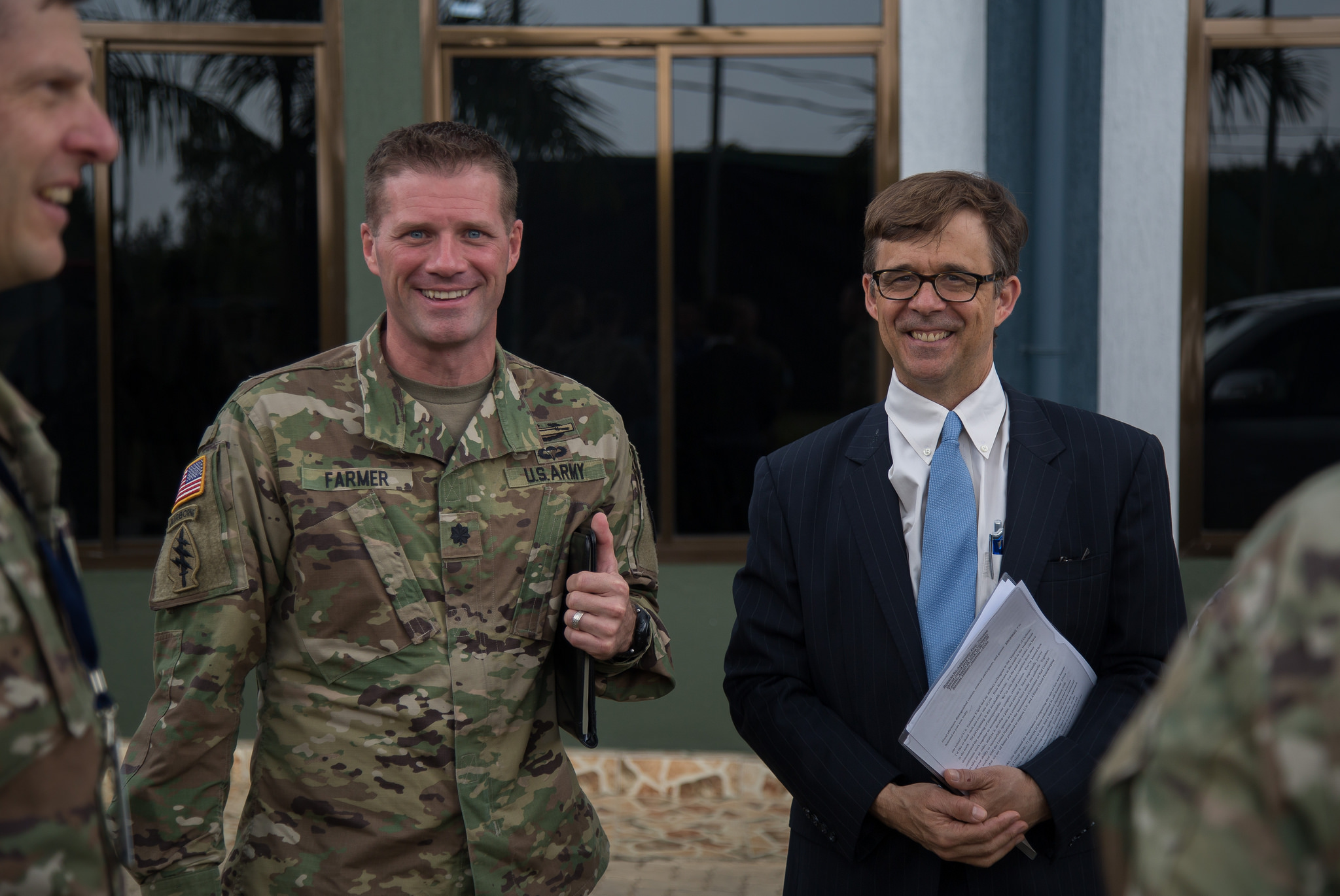 Army Chief of Staff, Lt Gen Jacques Musemakweli, speaks during the closing ceremony of the two-week Command Post Exerciseâ€˜Shared Accord 2018 at Rwanda Military Academy-Gako, Bugesera District on Tuesday. / Nadege Imbabazi