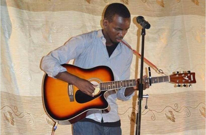 Salvator Iratwumva performs at past show in Kigali. Courtesy.