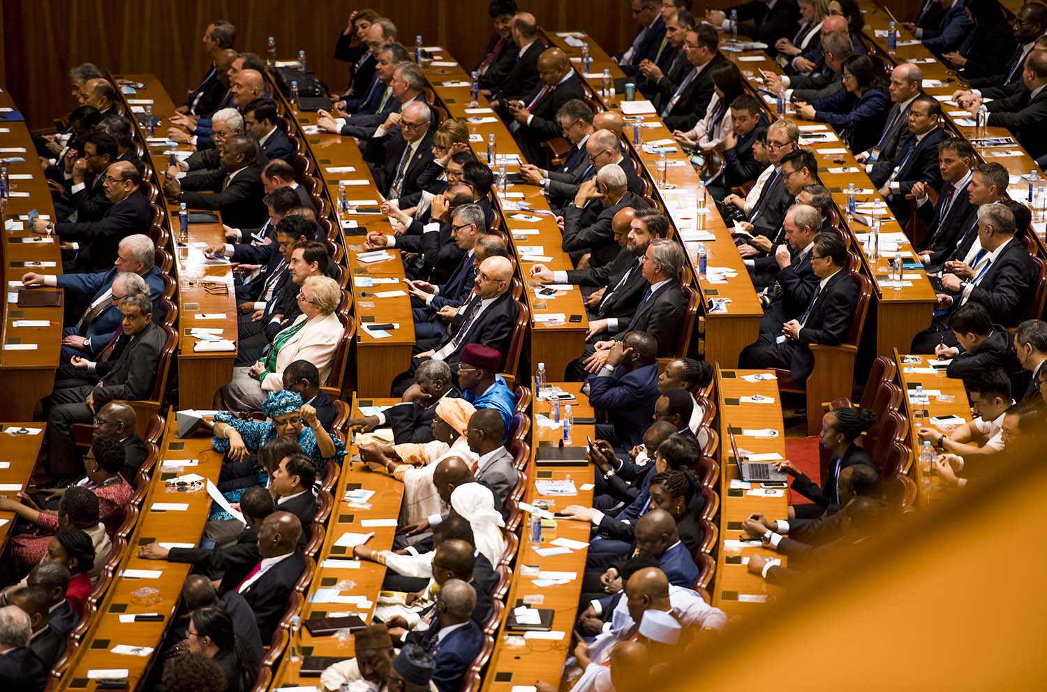 Delegates at the ongoing Forum on China-Africa Cooperation summit in Beijing yesterday. Village urugwiro.