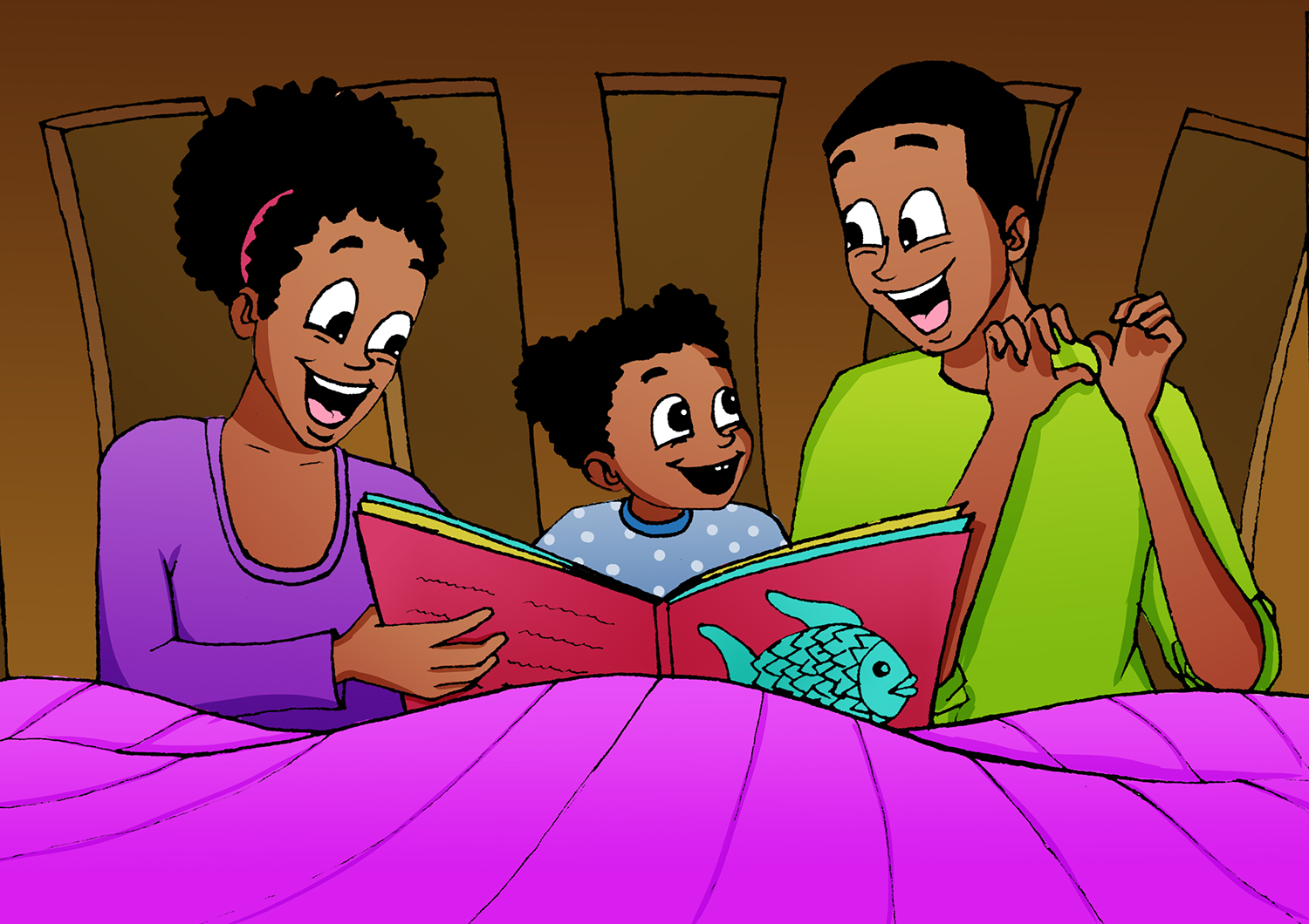 Illustration by Odile. / Courtesy photos