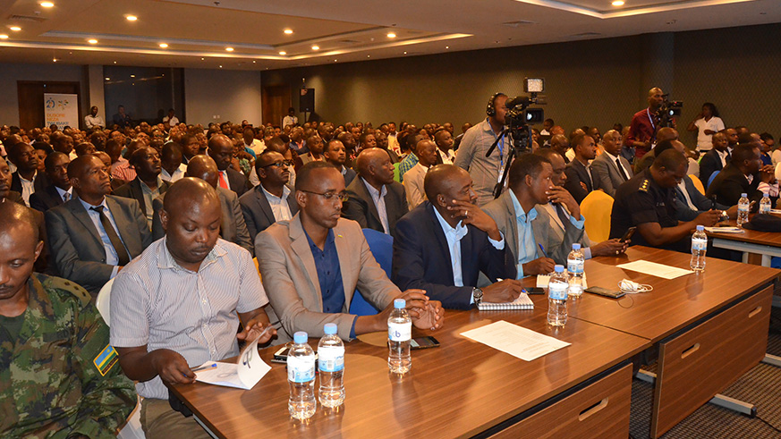 The participants included entrepreneurs, security personnel and, districts and RRA officials. 