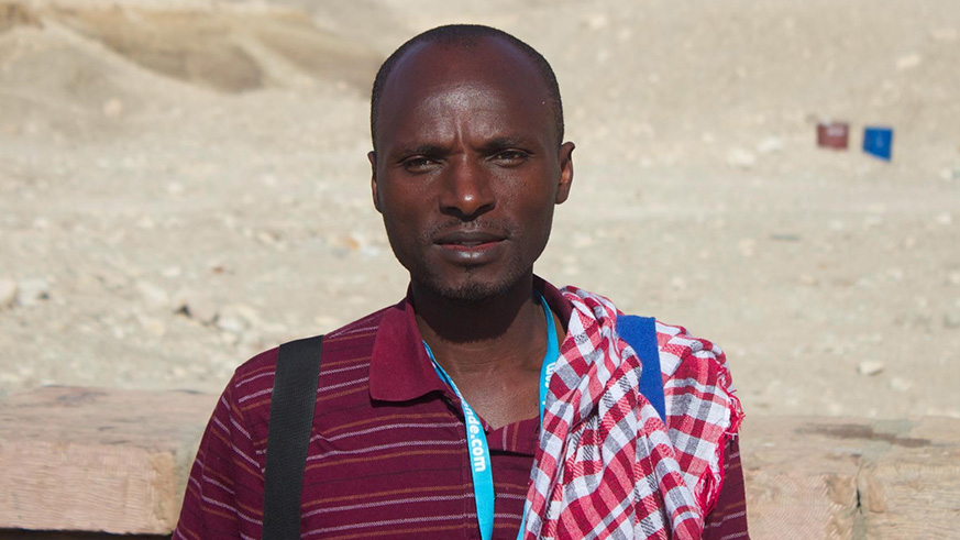 Jean Kwezi. /Charles Ndushabandi.