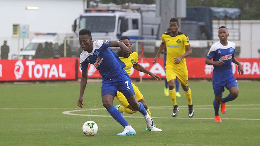 Burundian striker Bonfils Caleb Bimenyimana was the lone scorer as Rayon Sports beat Young Africans 1-0  to reach the last eight of the CAF Confederation Cup. Sam Ngendahimana.