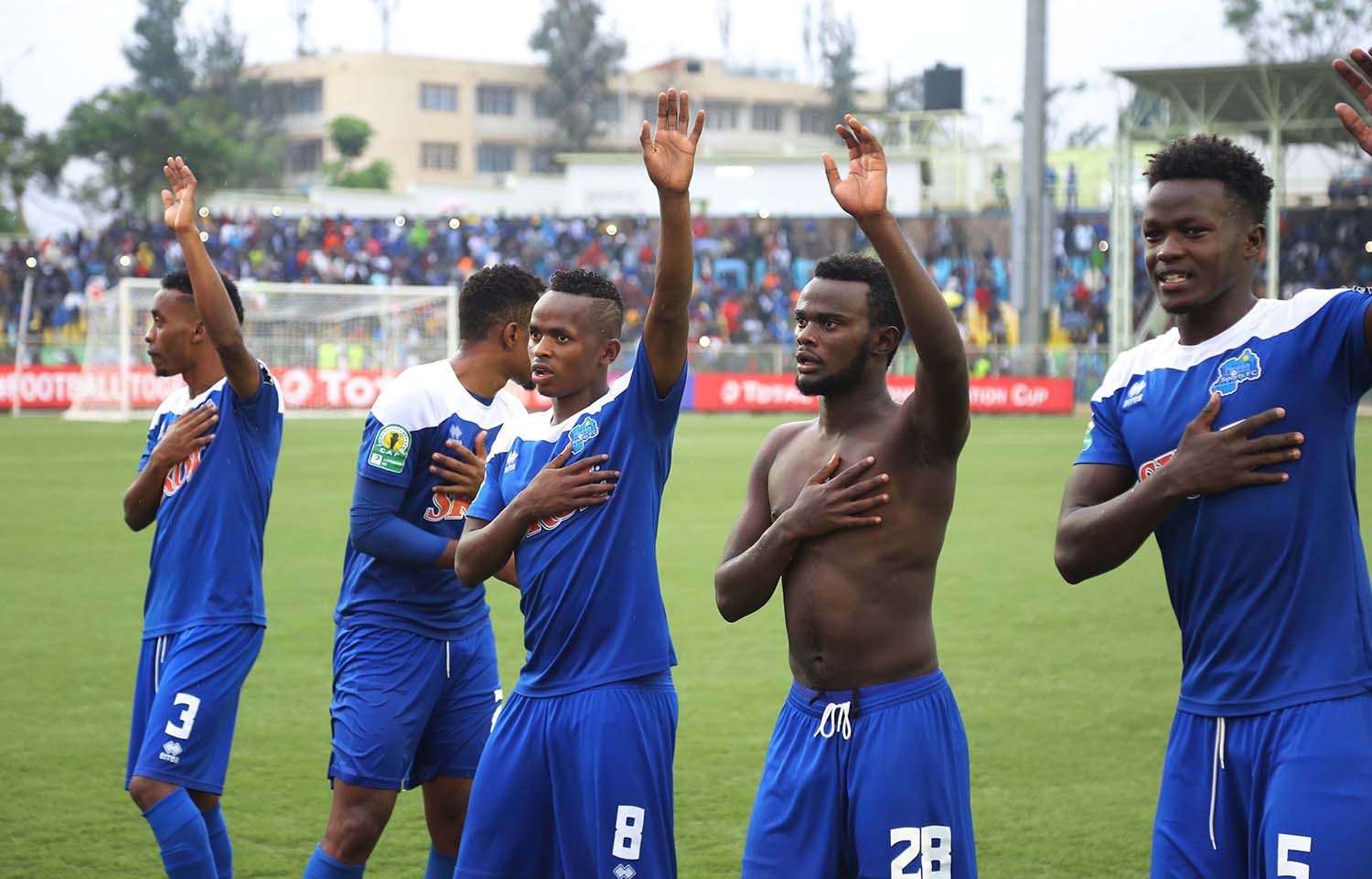 The Blues are the first Rwandan team to reach quarter-finals in any CAF competition