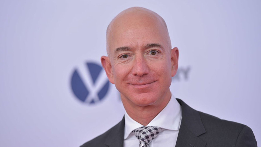 Amazon Chief Executive Jeff Bezos. Net.