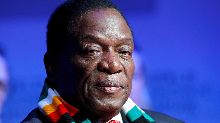 Zimbabweu2019s President Emmerson Mnangagwa. Net.