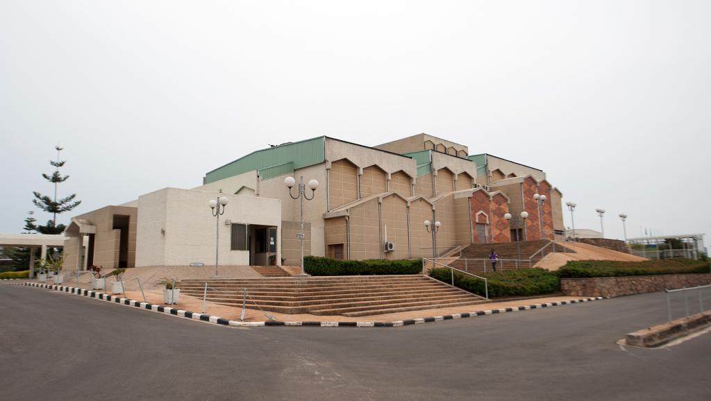 A building that houses Rwandan Parliament in Gasabo District. Net.