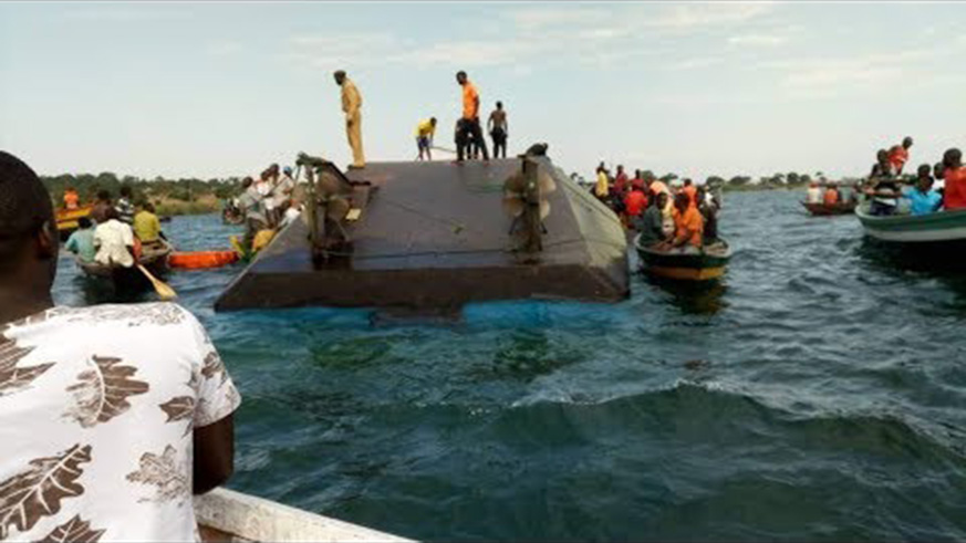 A Tanzanian ferry with hundreds of Passengers has capsized on Lake Victoria. (Courtesy)