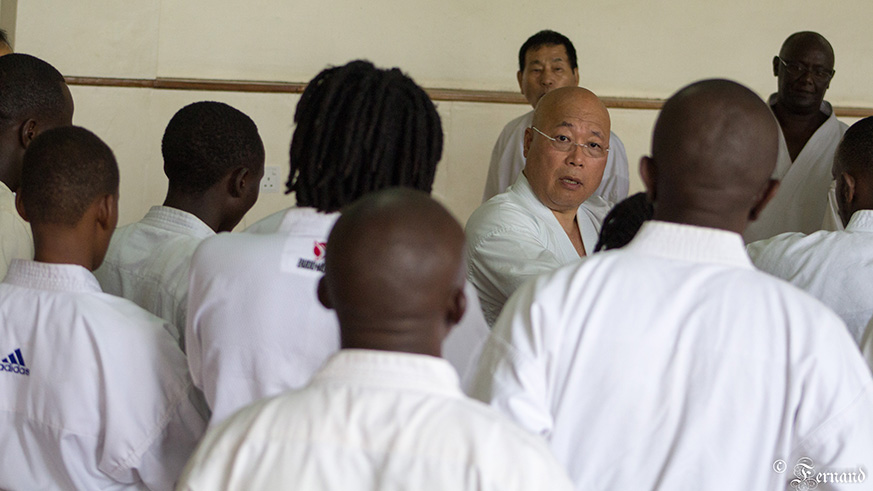 In 2015, Japanese master Toshihiro Mori held a three-day training seminar in Kigali, which was his maiden visit to Rwanda. File photo. 