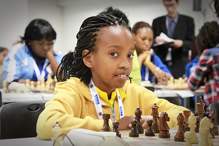 layola murara umuhoza 15 was the first rwandan teenager to play chess olympiad at the 2014 edition in norway.