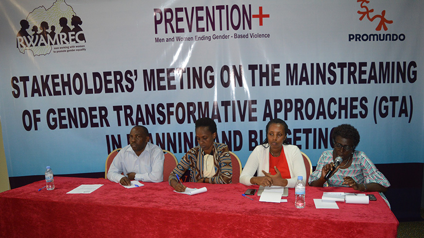 Panelists during the National Stakeholders meeting.