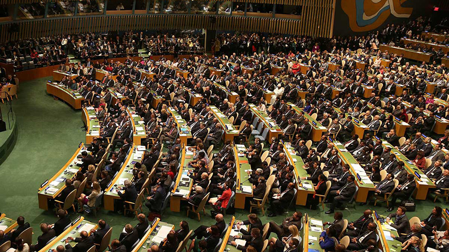 UN General Assemblyu2019s 73rd session kicked off in New York last week. Net photo.