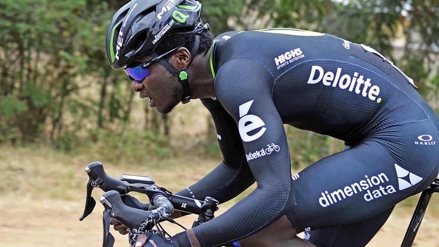 Bonaventure Uwizeyimana, 25, will be looking to win a second race in Cameroon this year following his Tour du Cameroun victory in June. Sam Ngendahimana