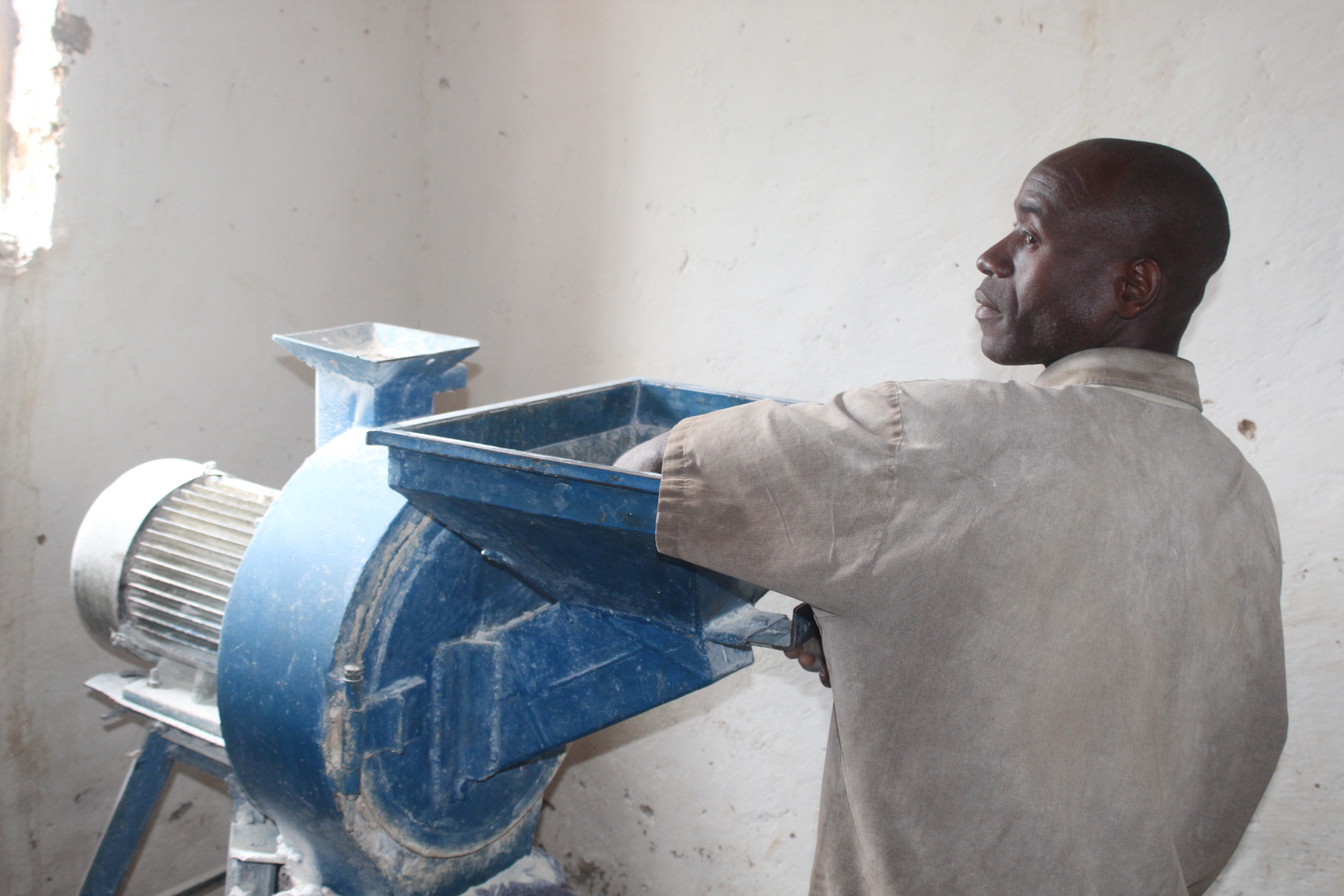 Joseph Hakizamungu  who owns a milling machine is optimistic that the electricity has improved his familyâ€™s welfare.