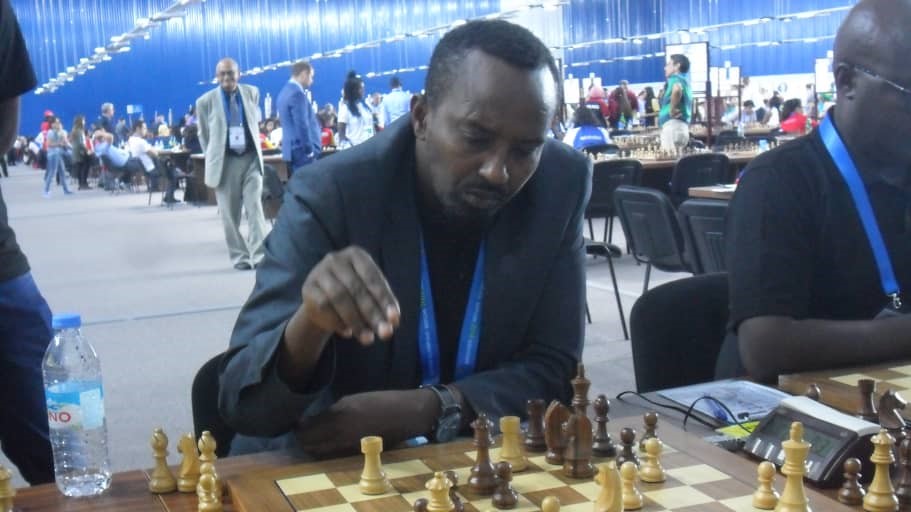 Candidate Master (CM) Maxence Murara is the only titled player in the Rwandan contingent in Batumi, Georgia. Courtesy
